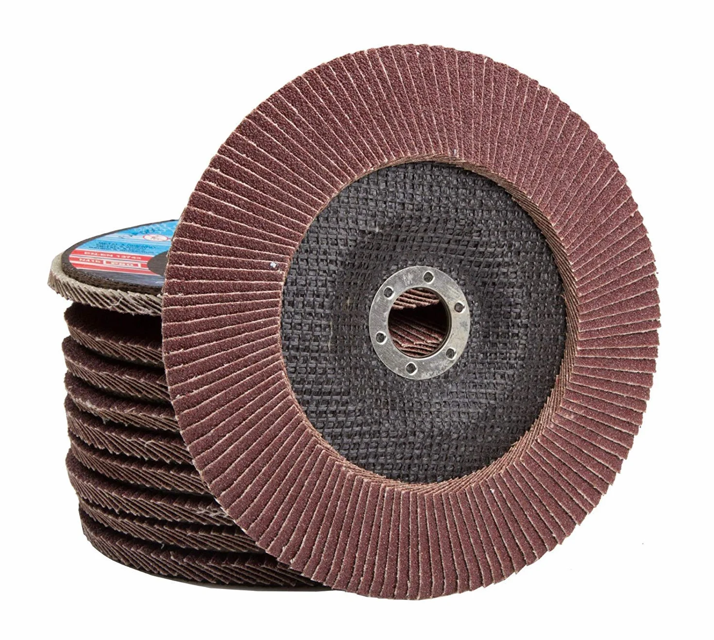 Tarcza wachlarzowa Flap Disk 125 mm P40 zestaw 10 szt. do szlifierek kątowych