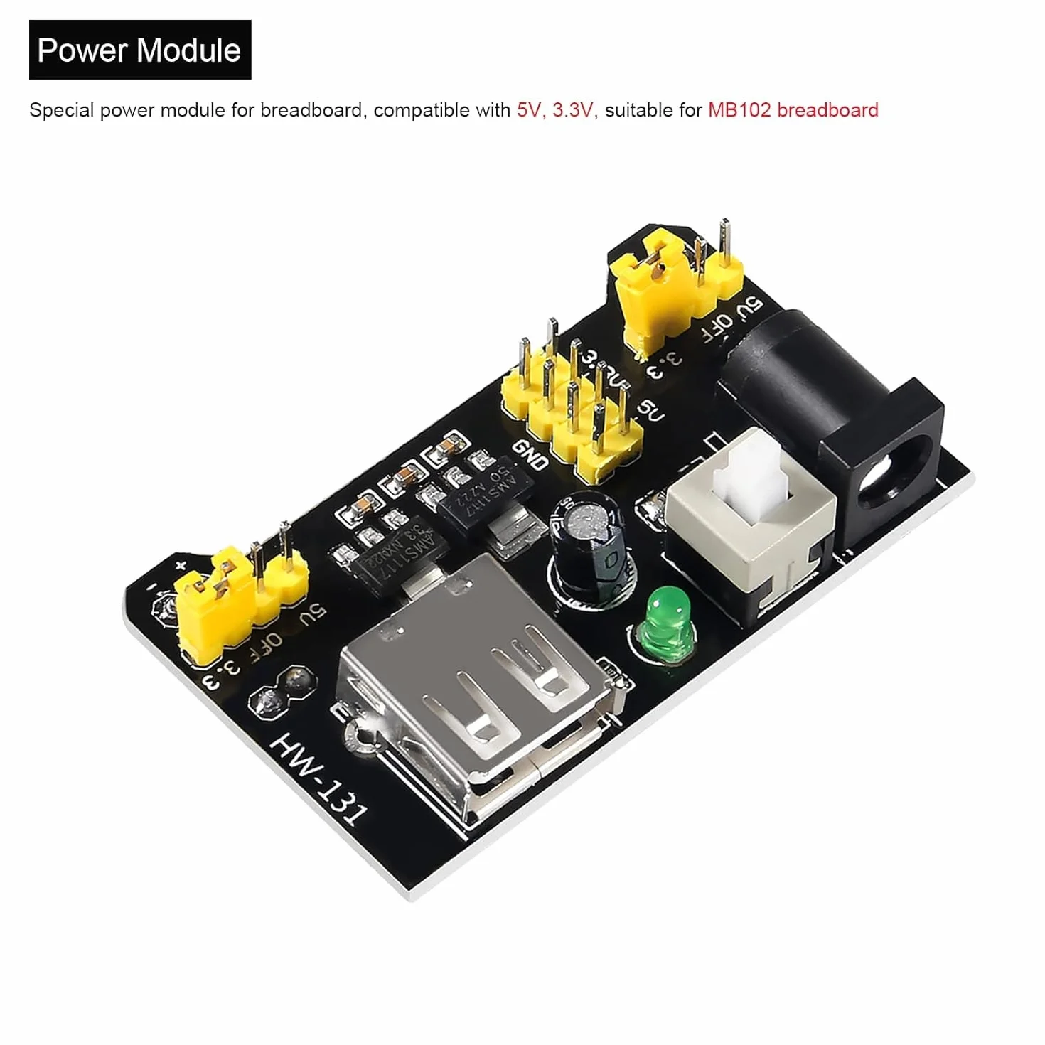 830 punktów, bez szwu Breadboard Breadboard Zestaw z kablem rozruchowym z przewodem rozruchowym, zasilaczem, kablem DC,do samodzielnego testowania elektronicznego Mini Breadboard