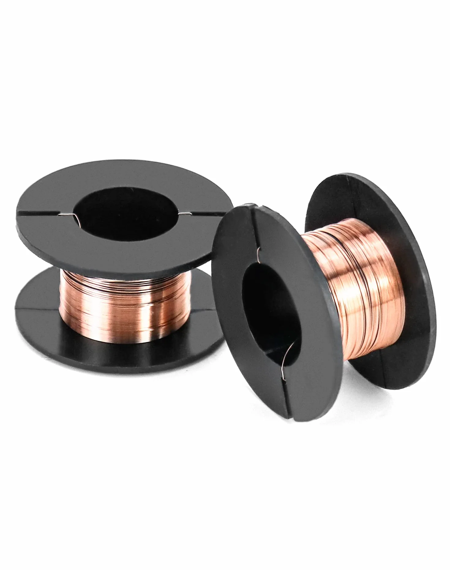 QWORK drut miedziany emaliowany 0,1mm 8m 25 rolek do lutowania