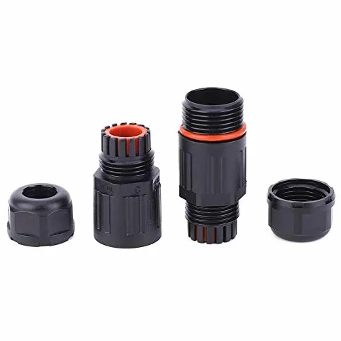 Wodoodporne złącza kablowe IP68 3-biegunowe 0,5mm²~2,0mm² zewnętrzne