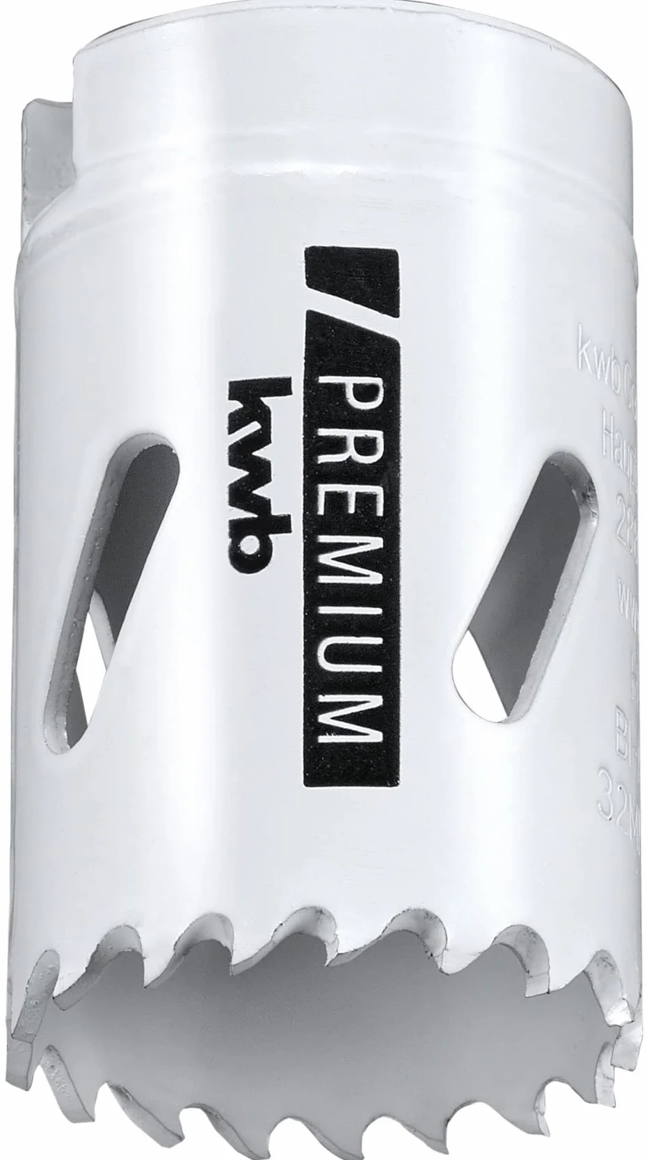 kwb Otwornica Ø 32 mm HSS-Bi-Metall 598032 (zęby Vario, 8% kobalt, wysoka dokładność ruchu obrotowego)