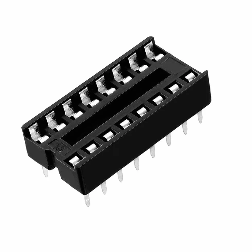 DIP IC Sockel 16 Pin DIP-8 2.54MM IC Sockel Adapter Lötanschluss