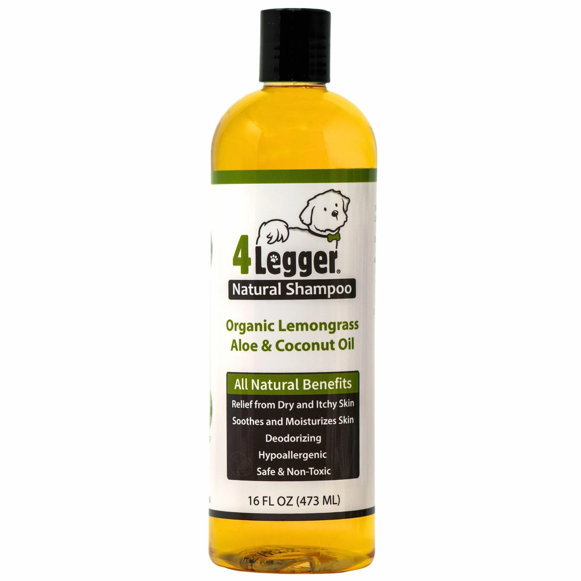 4-Legger Certyfikowany Organiczny Szampon dla Psa