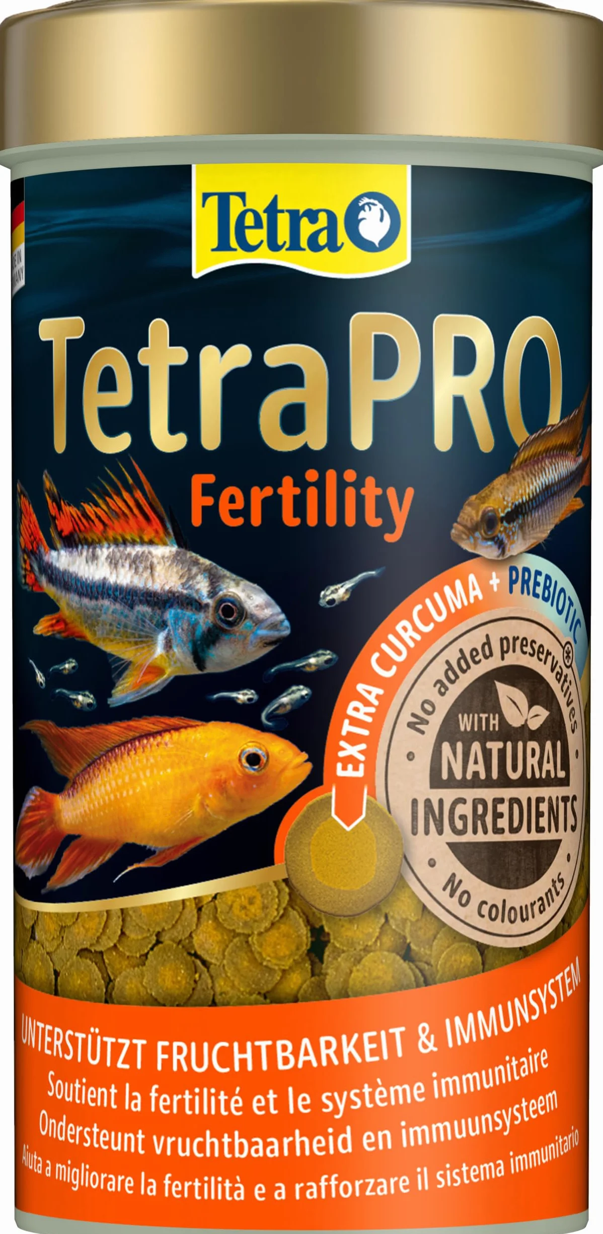 Tetra Pro Fertility Multi-Crisps karma dla ryb z kurkumą 250 ml