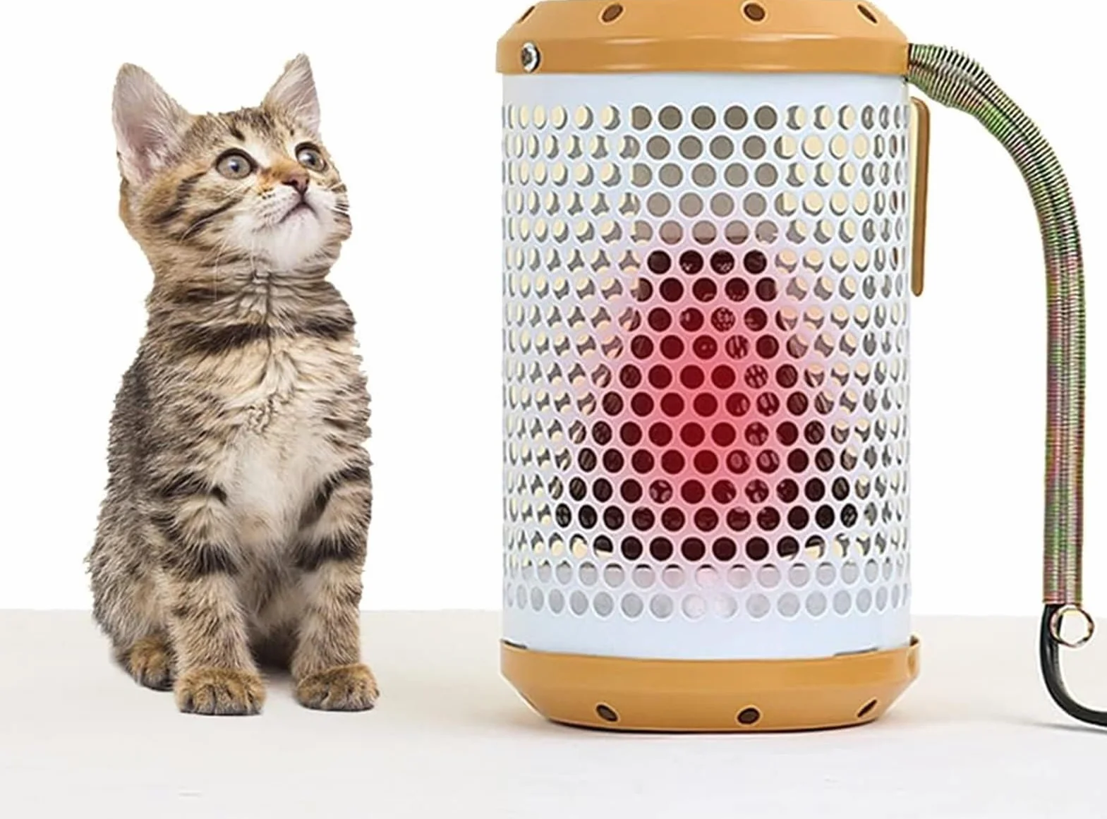 Lampa grzewcza dla zwierząt zimowych, ceramiczny emiter ciepła ze stałą temperaturą bez światła, ceramiczna żarówka grzewcza, odpowiednia dla małych zwierząt