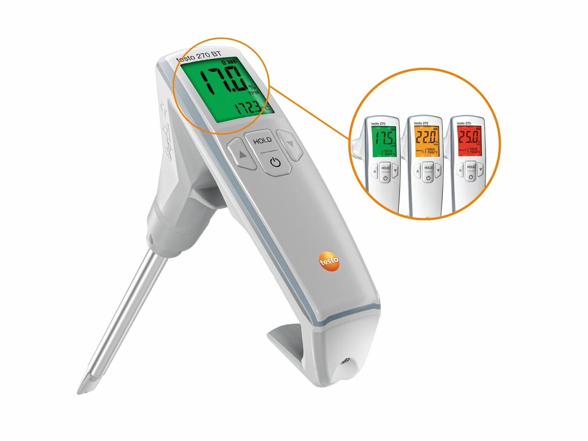 testo Tester oleju kuchennego Bluetooth 270