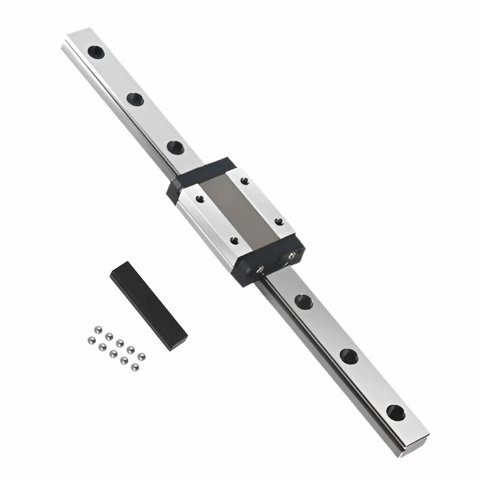 MGN9 Mini prowadnica liniowa 400 mm z 1 sztuką MGN9H liniowe bloki łożyskowe do drukarek 3D i maszyn CNC