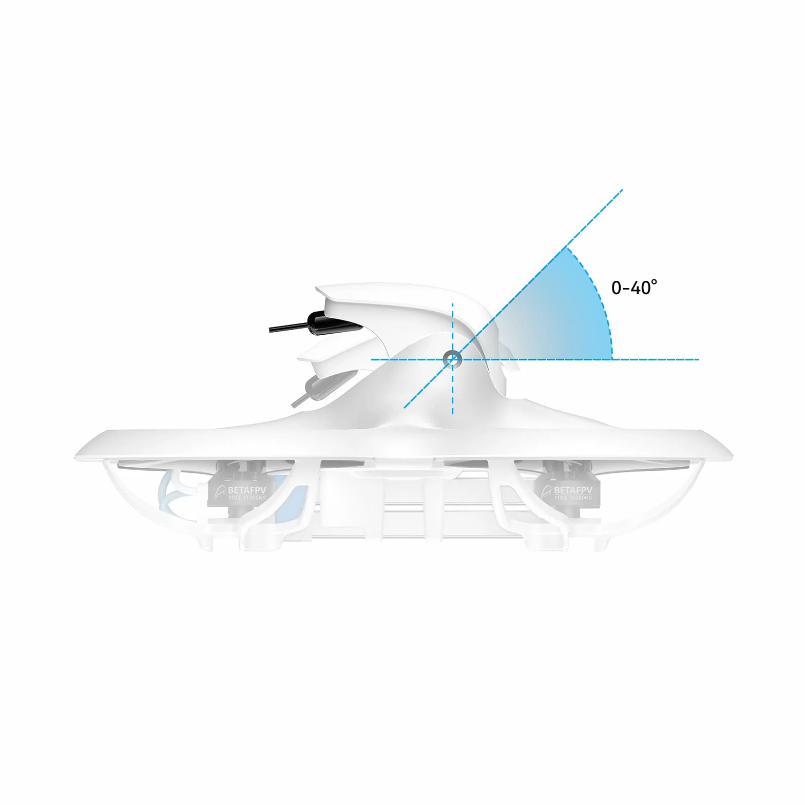 BETAFPV Cetus X 2S bezszczotkowy quadrocopter F4 15A 1103 11000KV