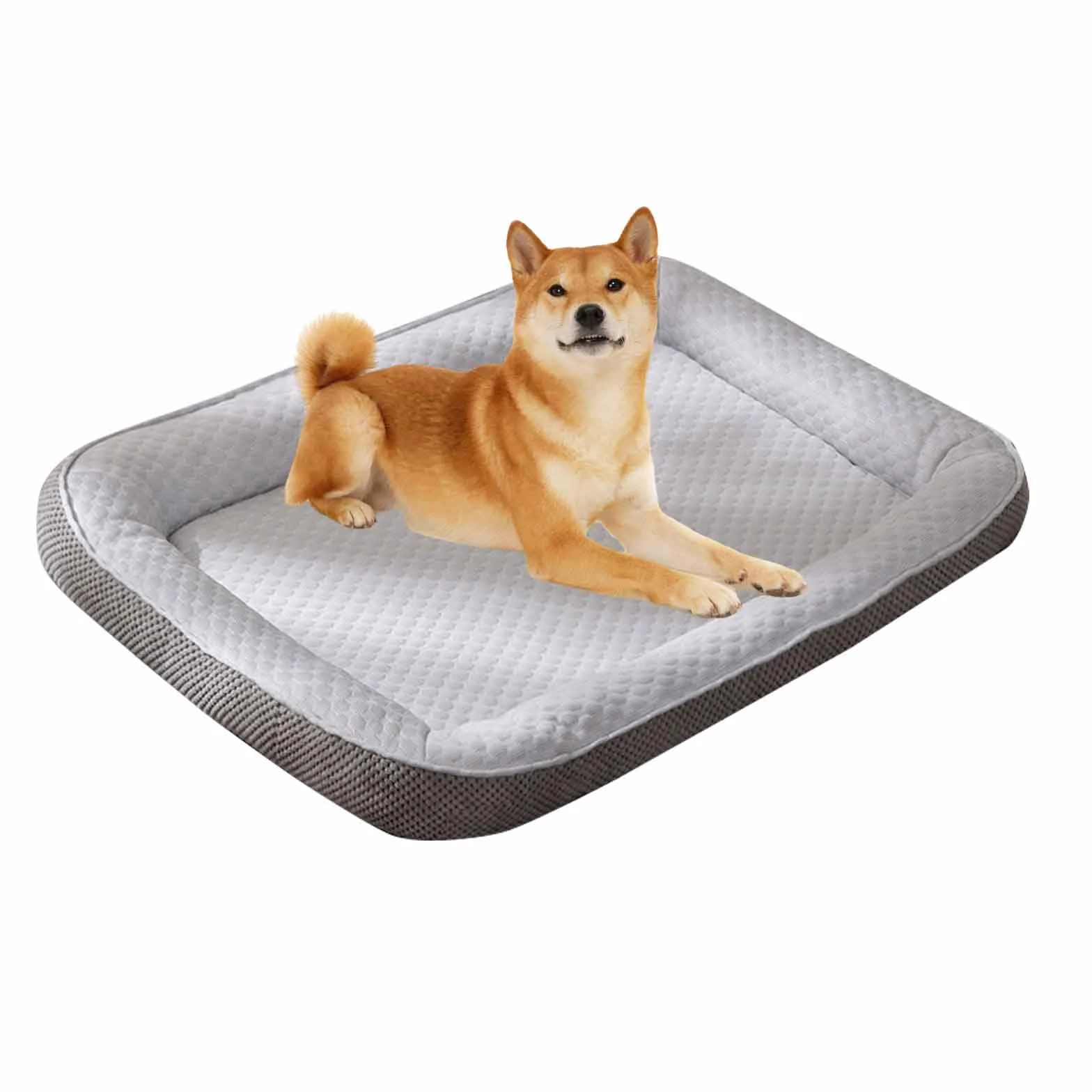 Mata dla kota Ice Silk Chill Pads do budy(Grey,XXL)