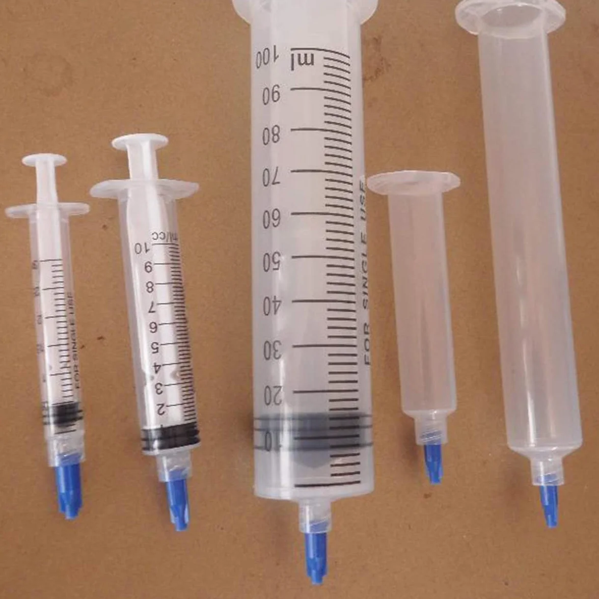 Syringes with Blunt Tip Needles 52 Pcs 3ml 5ml 10ml 20ml 14ga 20ga 21ga 23ga for Refilling Liquids