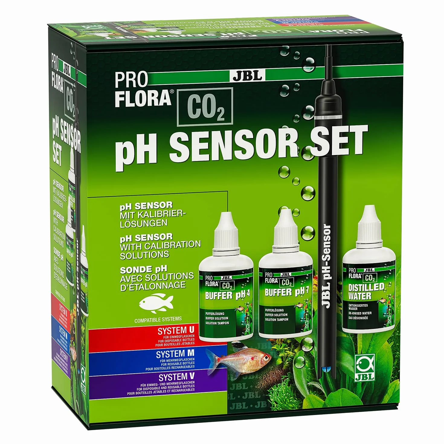 Jbl 6465100 Zestaw Elektrod Ph, Wielokolorowy, 50 ml