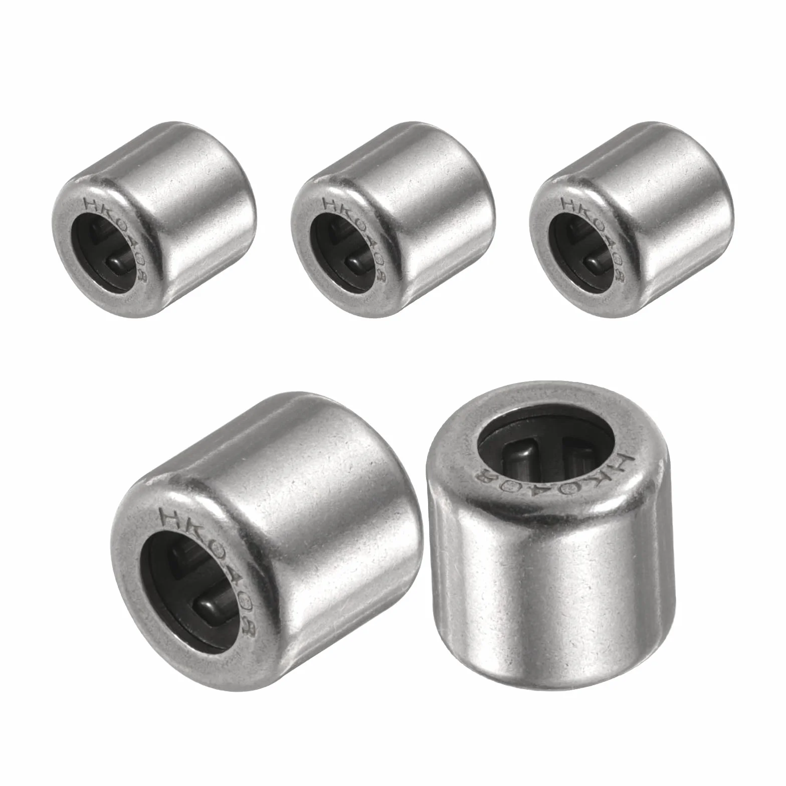 QUARKZMAN 5 szt. Łożyska toczne Hk0408 Łożysko jednokierunkowe 4 x 8 mm, łożysko ze stali odpornej na temperaturę