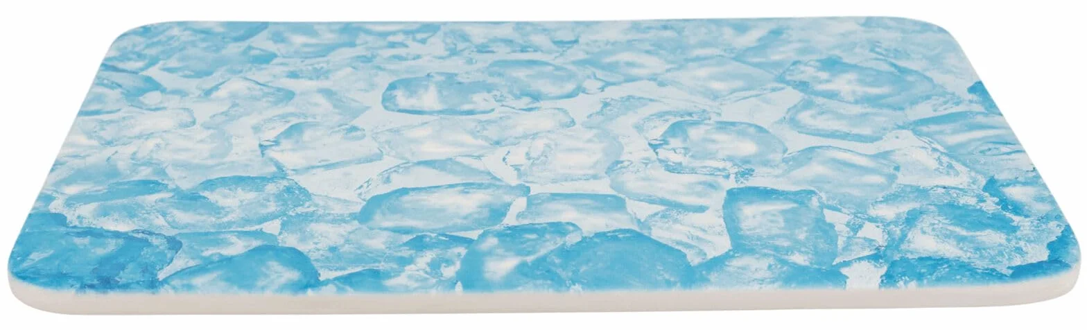 TRIXIE 63010 płyta chłodząca, świnka morska, ceramika, 28 × 20 cm, niebieska