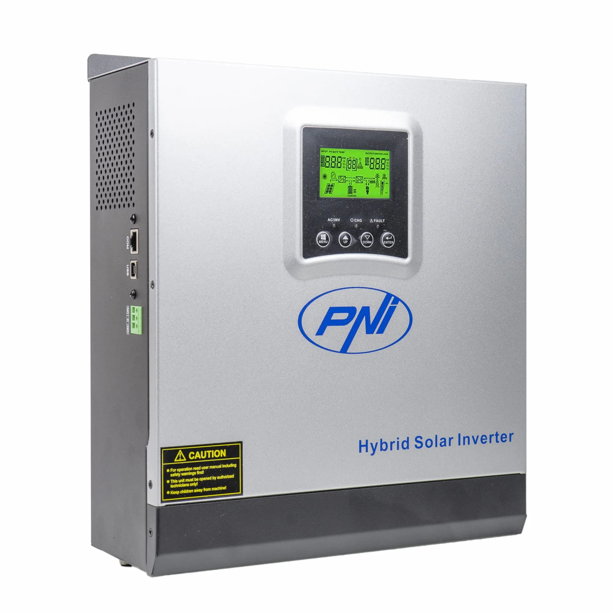 Falownik solarny PNI GreenHouse SC1800C PRO 3KW 24V MPPT 60A Off Grid Pure Sine Hybrid