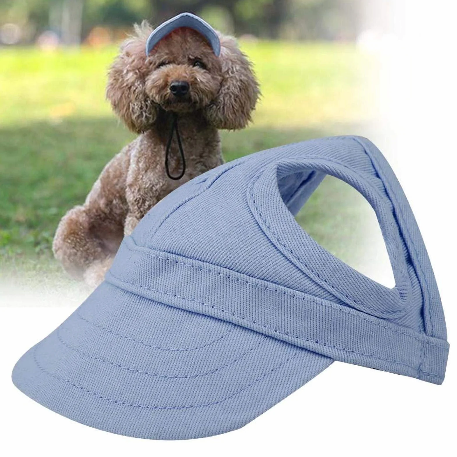 Kapelusz dla psa Sunbonnet Pet Cap Blue M