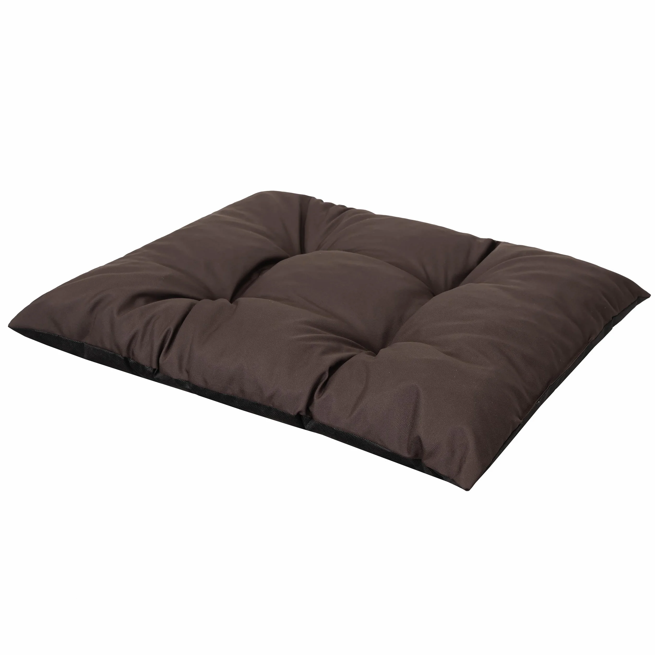 PillowPrim Legowisko dla Psa i Kota - Przytulna Poduszka dla Bardzo Dużych Psów - Podwyższone Krawędzie, Łatwe do Czyszczenia, XXL, 125 x 98 cm, Brązowe