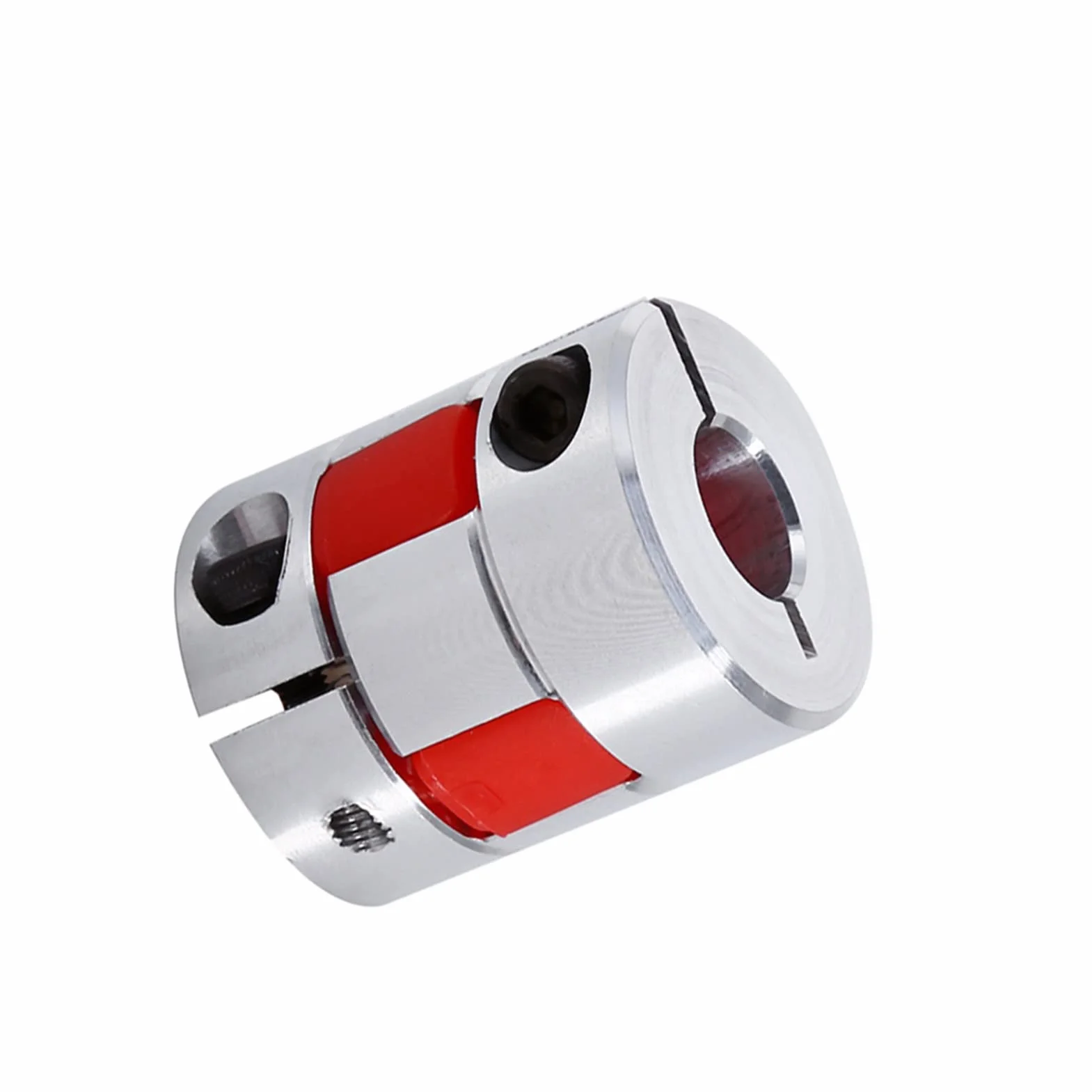8mm X 10mm Elastyczne Sprzęgło Wału śliwkowego CNC łącznik Enkodera Silnika Krokowego Przemysłowe Komponenty Sterujące dla urządzeń o średniej Dużej Prędkości