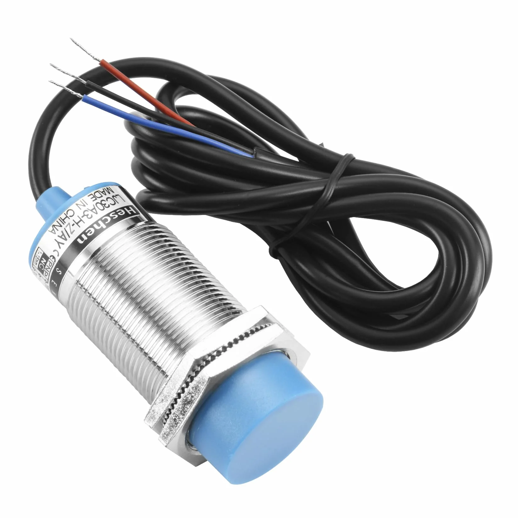 Heschen M30 pojemnościowy czujnik zbliżeniowy LJC30A3-H-Z/AY 1-15mm 10-30VDC PNP NC