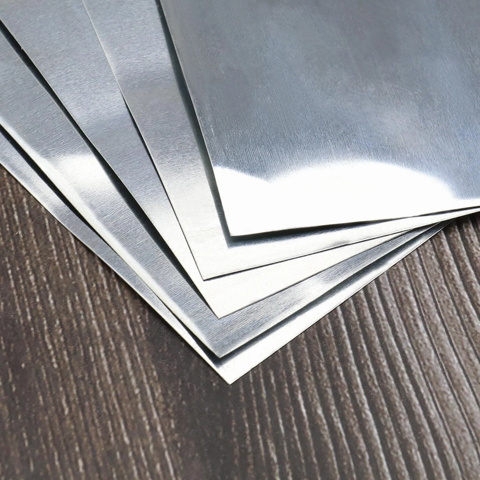 Blacha cynkowa Zn 99,9% czystość 100x100x0,2 mm do laboratorium
