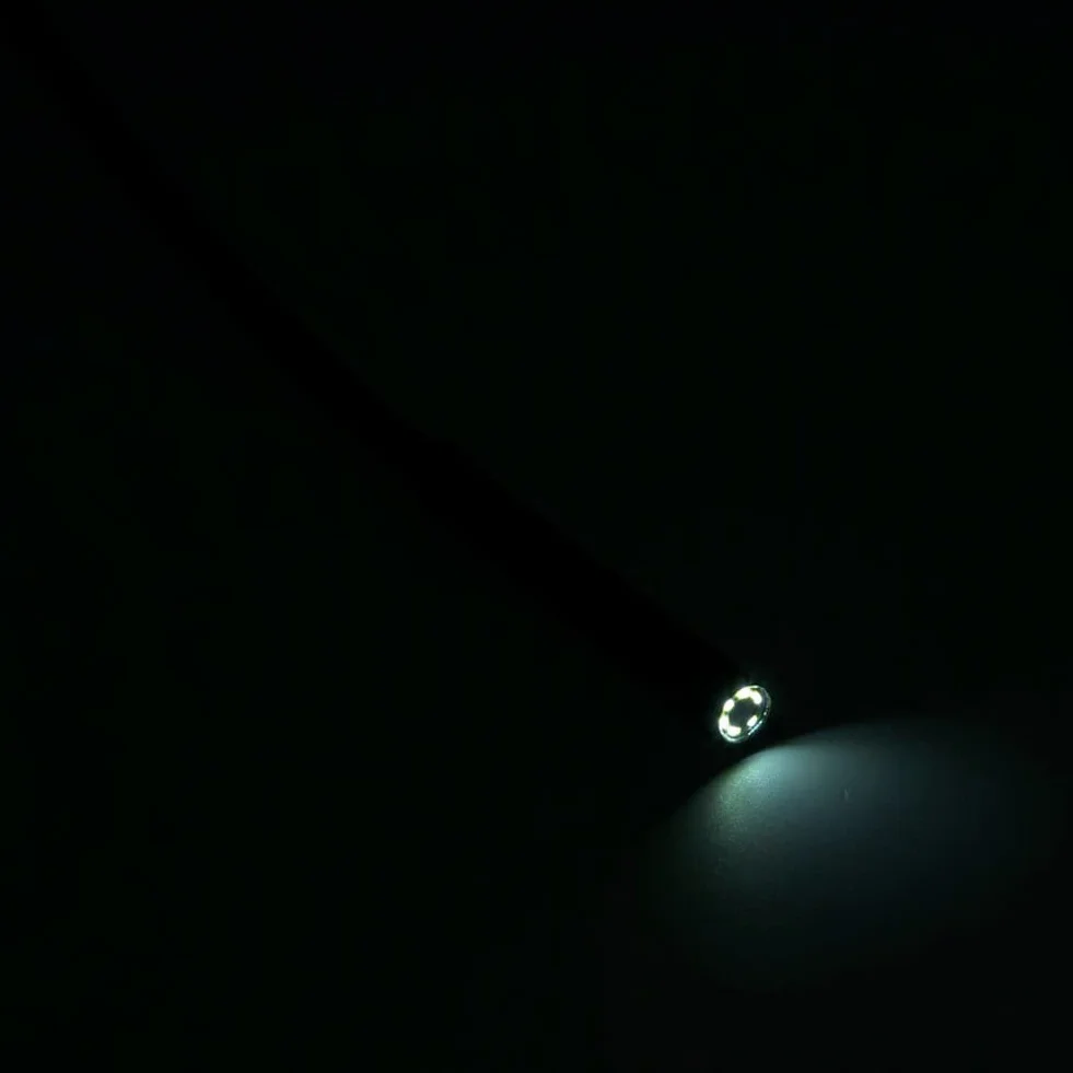 Endoskop USB 5,5 mm Boroskop Inspekcyjny Wodoodporny 3 w 1 z Kamerą Snake 6LED 5 m dla Smartfonów – Przewód Elastyczny do Diagnostyki i Kontroli Trudno Dostępnych Miejsc