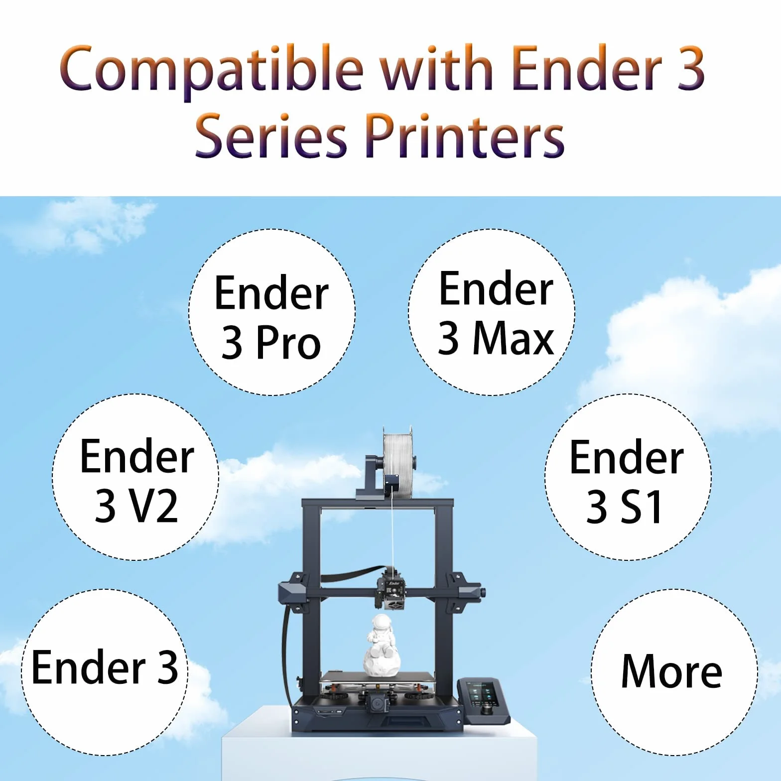 YOOPAI Creality Sprite Direct Drive Extruder Pro Kit, całkowicie metalowy zestaw do drukarek 3D Ender 3