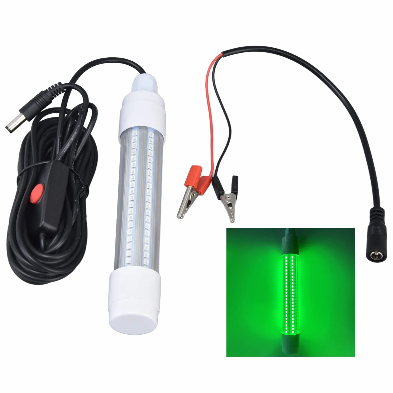 Super Light 126 LED LED Lights, 360 ° Ray, IP68 Wodoodporna Nocna Lampa Rybak