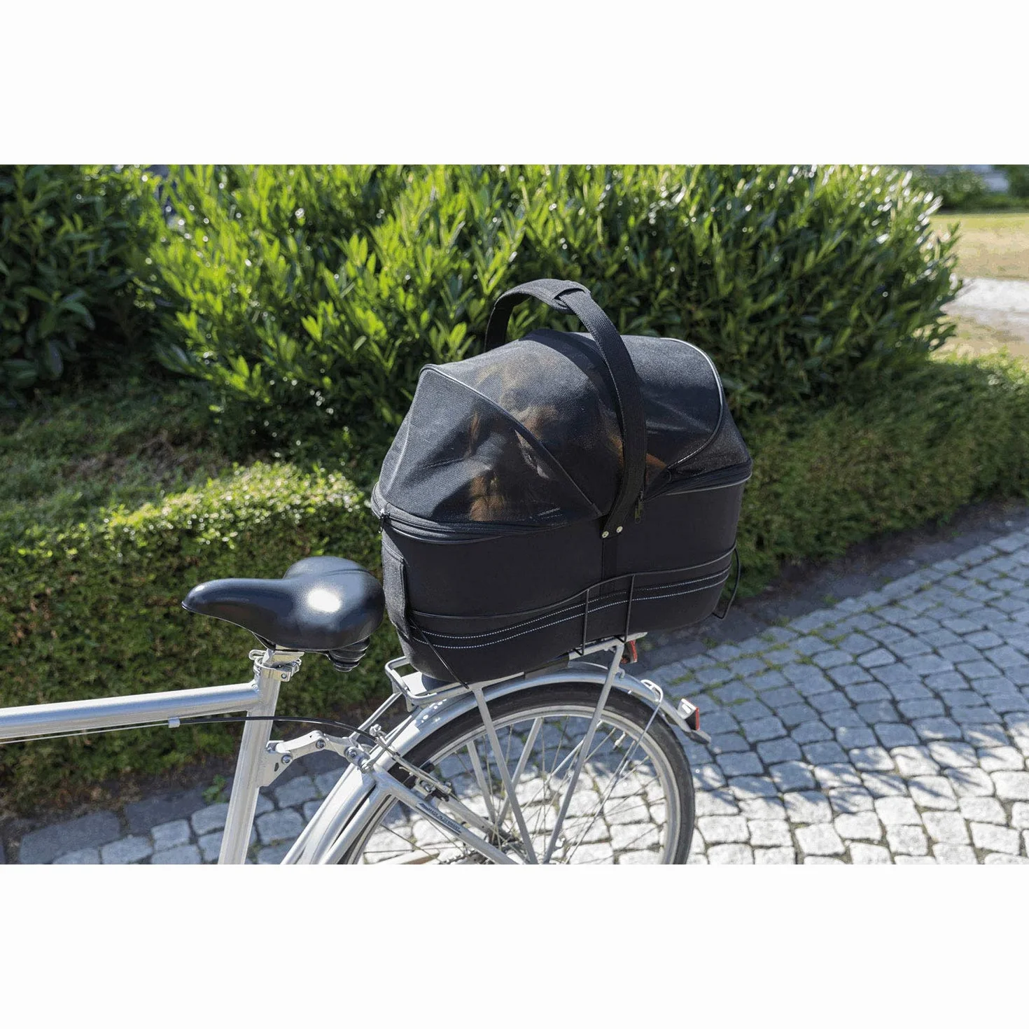 Trixie 13110 Transporter Rowerowy, Czarny, 60 x 29 x 49 cm