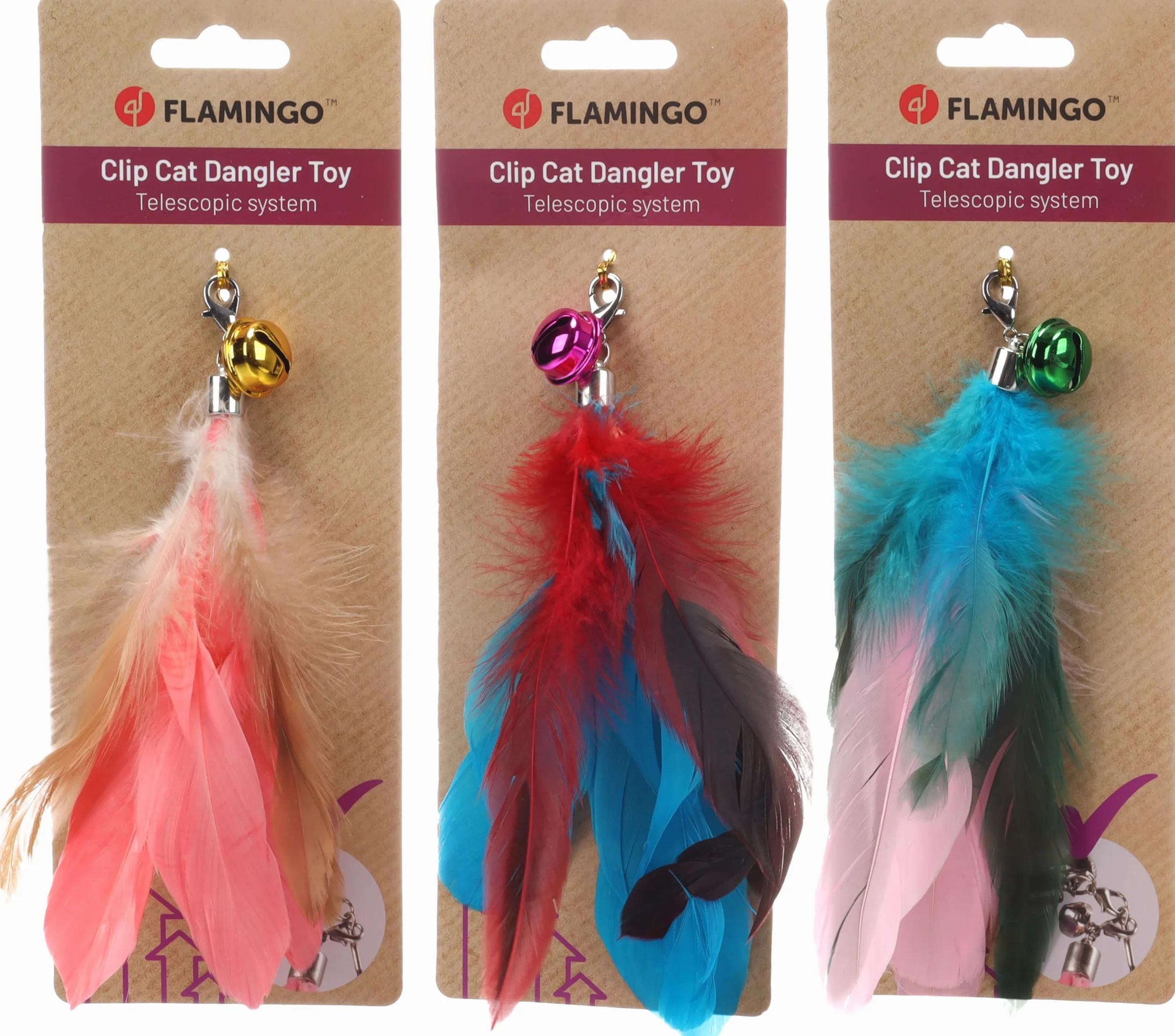 Flamingo Zabawka Maud dla kota anioła