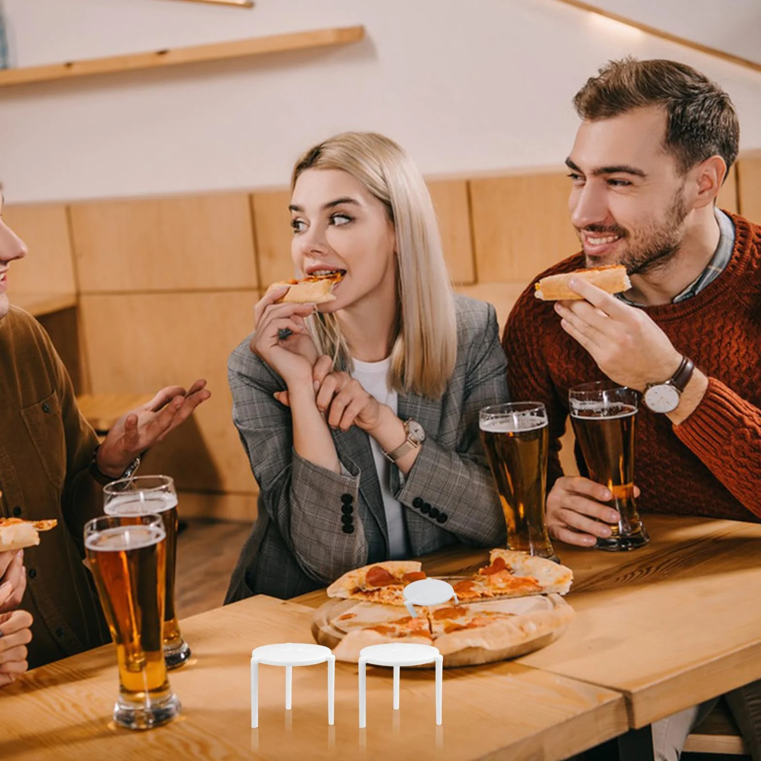 Stojak na pizzę 50 sztuk do domu restauracji pudełka cateringowego