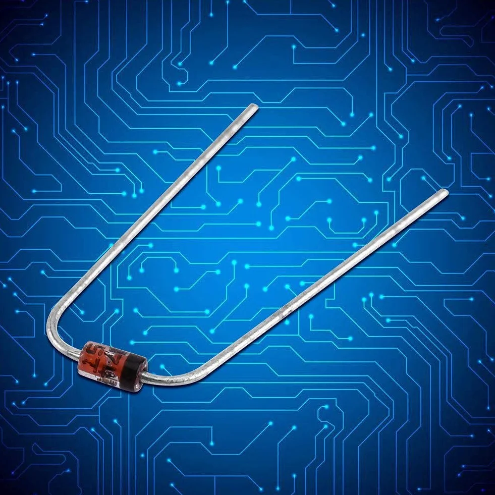 Asortyment diod Zenera, 200 sztuk 1n4738~1n4748 10 wartości 1w Zestaw elektroniczny zestawu diod Zenera z przezroczystym pudełkiem