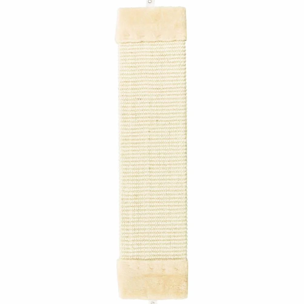 Trixie 43071 Deska do drapania z pluszem, 62 cm, beżowa