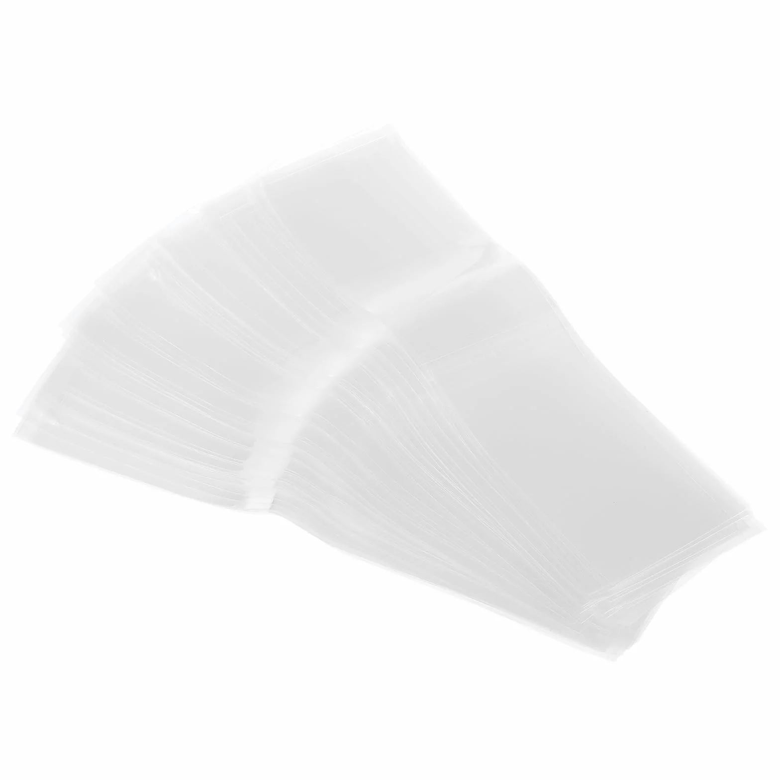 PATIKIL PVC perforowane opaski termokurczliwe 190x28mm 250 sztuk przezroczyste