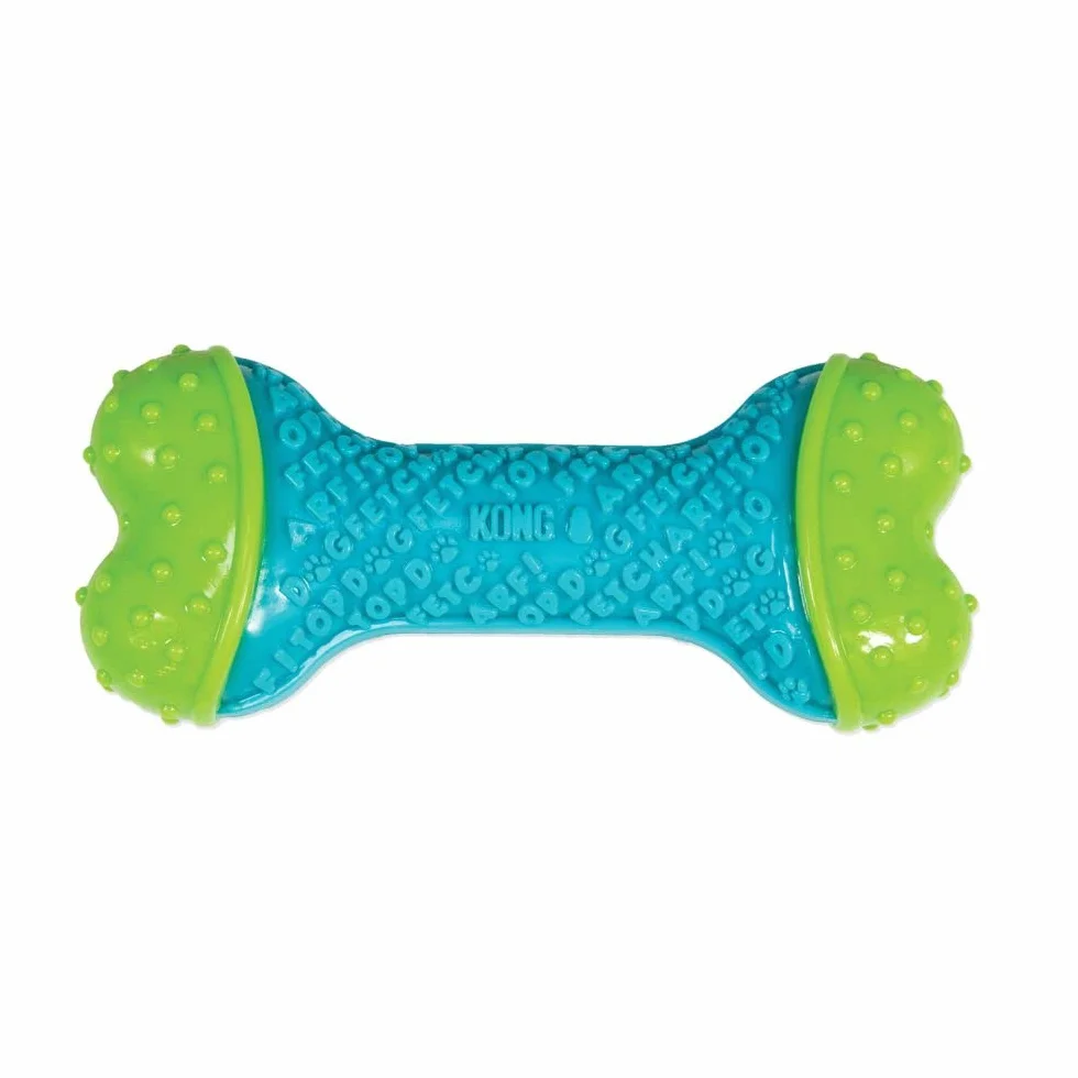KONG - CoreStrength Bone - długotrwała zabawka dentystyczna dla psów i żucia - dla psów S/M