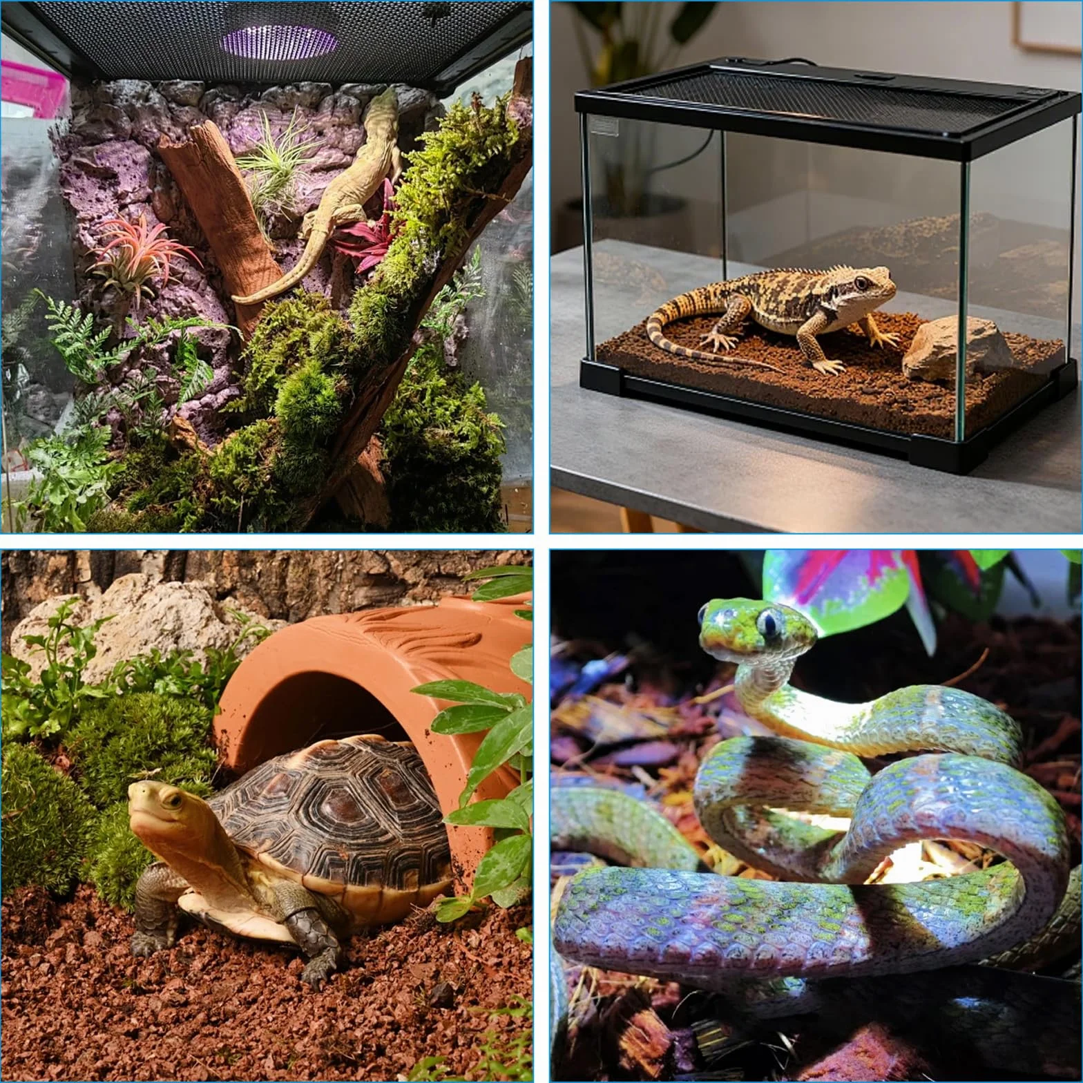 Zraszacz terrarium, system mgiełki dla gadów, inteligentny nawilżacz powietrza, terrarium, wielostopniowe oczyszczanie powietrza, system mgiełki, terrarium, cicha praca, nebulizator, pilot zdalnego