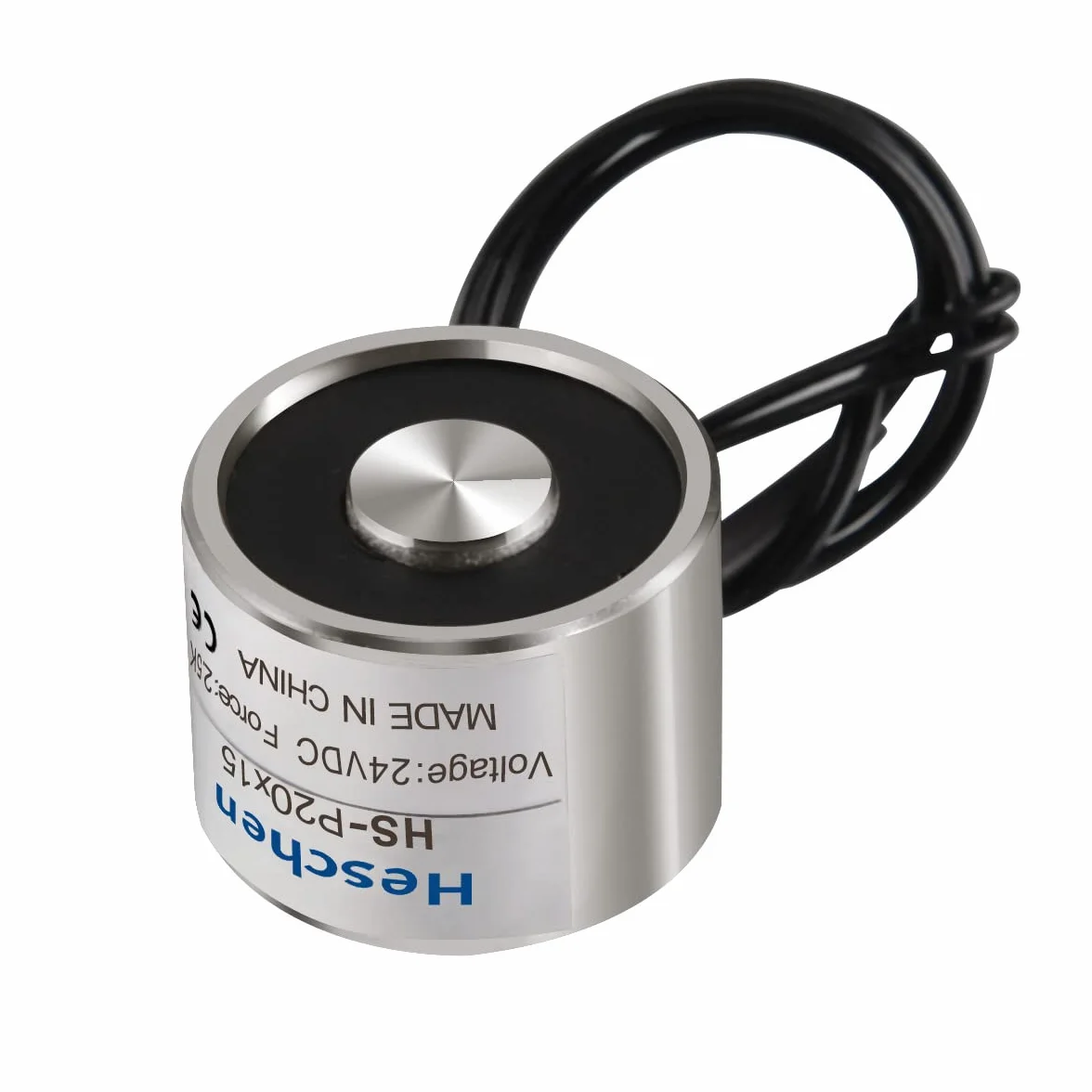 Heschen Magnes elektromagnetyczny cewka P20/15, DC 24 V, 20 mm, 2,5 kg