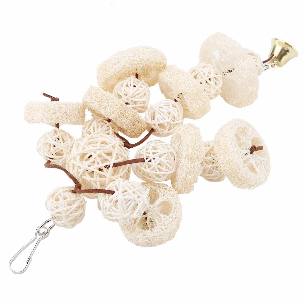 Bird Toys, Parakeet Toys Bird Toys Bird Swing Zabawki Kakatie Toys Można zawiesić w Dużych i średnich Klatkach Papugi