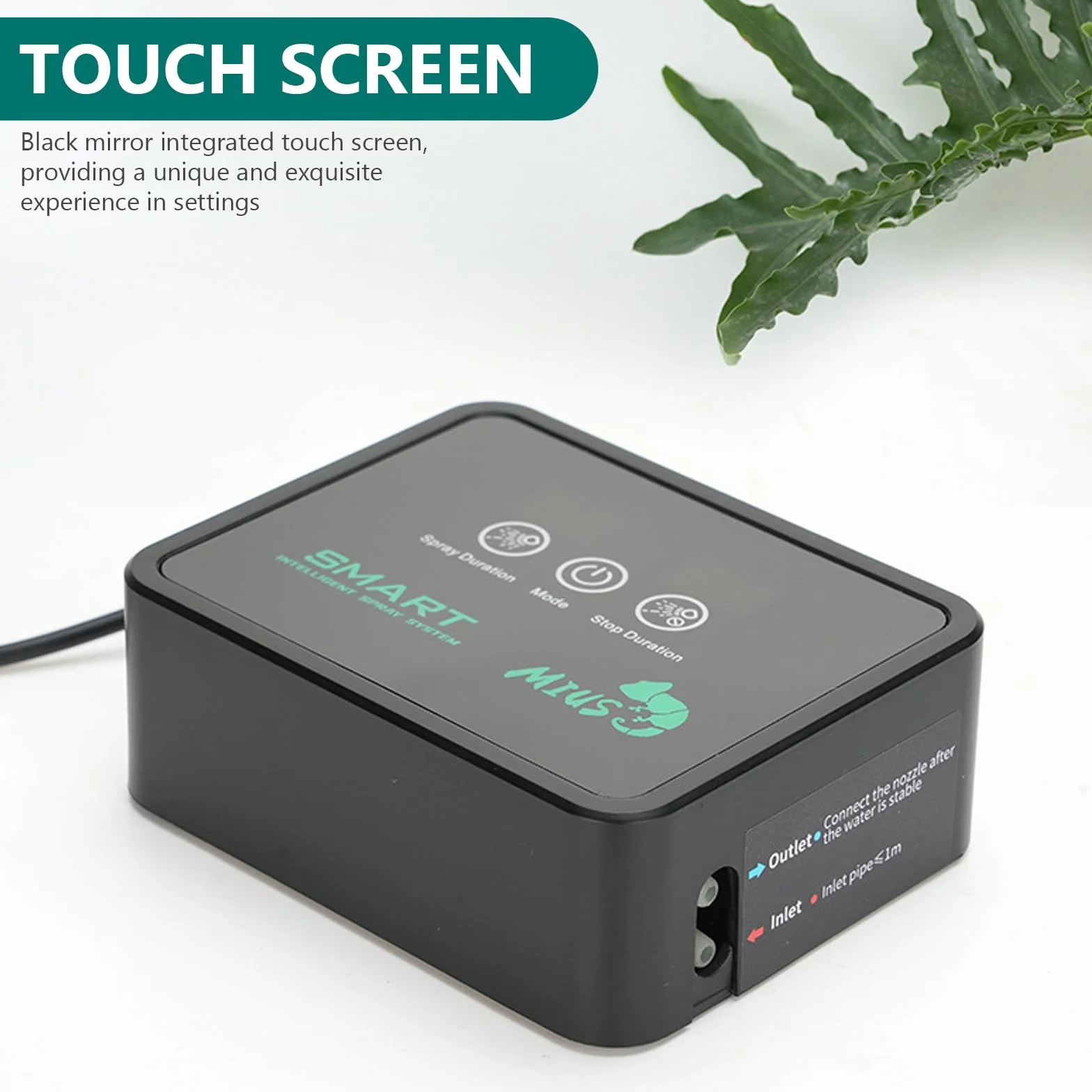 BORDEAG Instalacja Nawilżająca Terrarium, Inteligentny System Nawilżający dla Gadów, Nawilżacz Powietrza dla Terrarium, Gadowy Nawilżacz Powietrza z Dyszami Rozpylającymi 360° Regulowane Dla Gadów