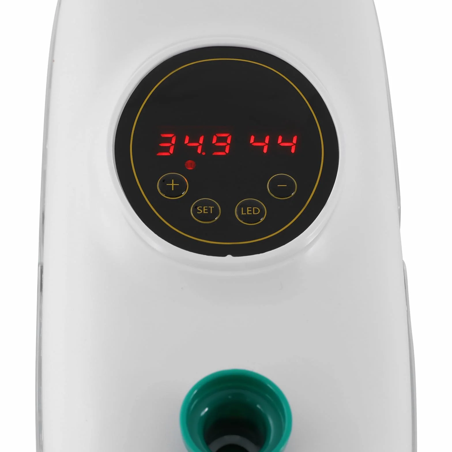 Inkubator z 8 jajkami do jaj kurzych, przepiórczych i kaczych, mały inkubator z cyfrową regulacją temperatury i wilgotności, lampka LED do kontrolowania jaj, przezroczyste okienko, łatwa obsługa dla