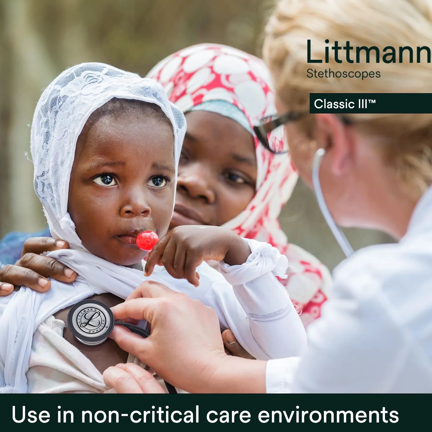 3M Littmann Classic III Stetoskop, 5623, błękit karaibski