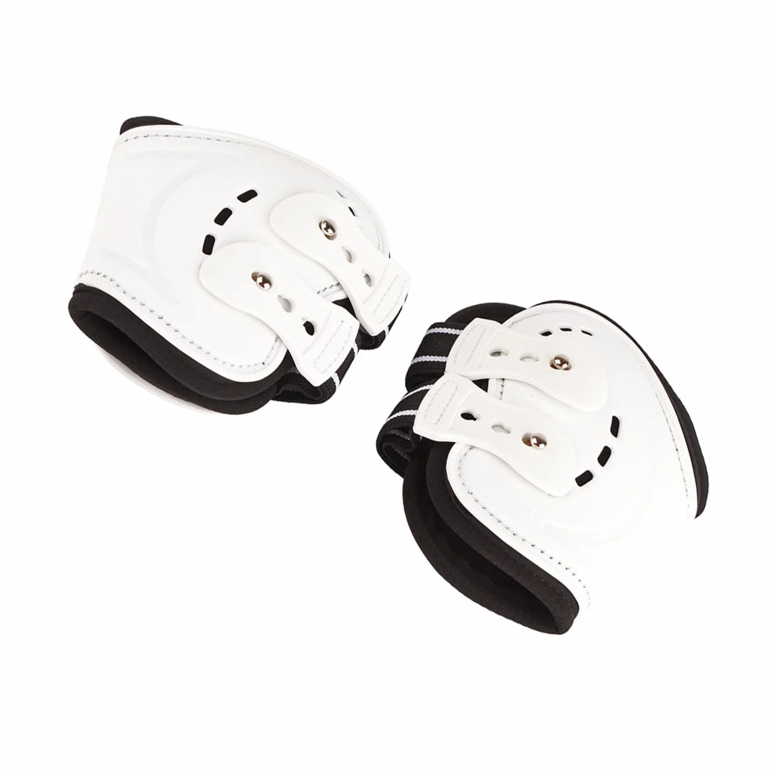 Buty dla Koni z Otwartym Przodem, Buty do Pęciny dla Konia Odporne na Uderzenia, Oddychające Buty na Tylne Nogi Konia na Sprzęt Ochronny dla Koni do (M)