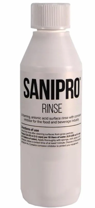 SaniPro Rinse 250 ml sterylizator do butelek akcesoriów warzenia
