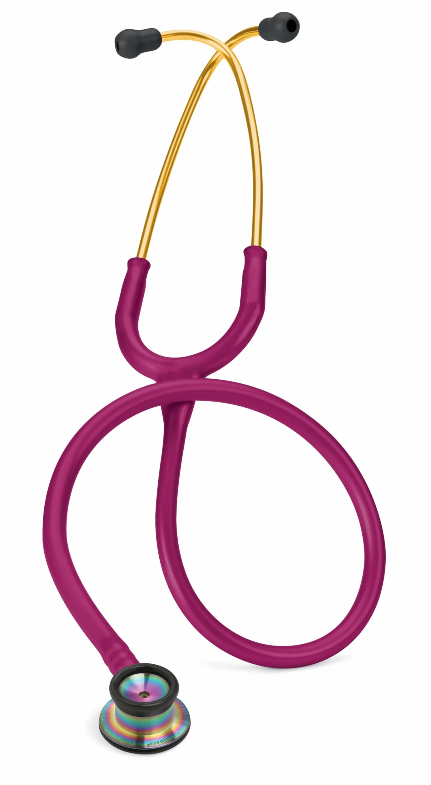 3M Littmann Classic II Infant, RAINBOW EDITION, 2157, tęczowa lira i głowica, malinowy przewód