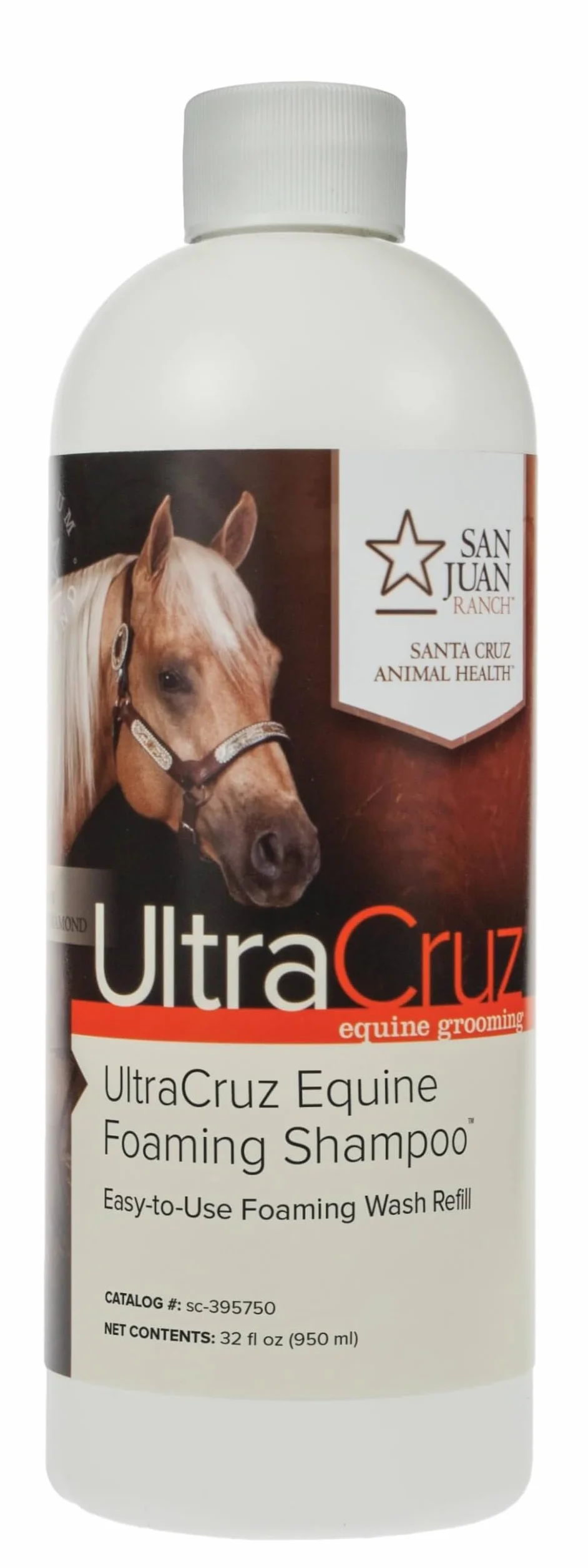 UltraCruz® Piankowy szampon dla koni, opakowanie uzupełniające 32 uncje