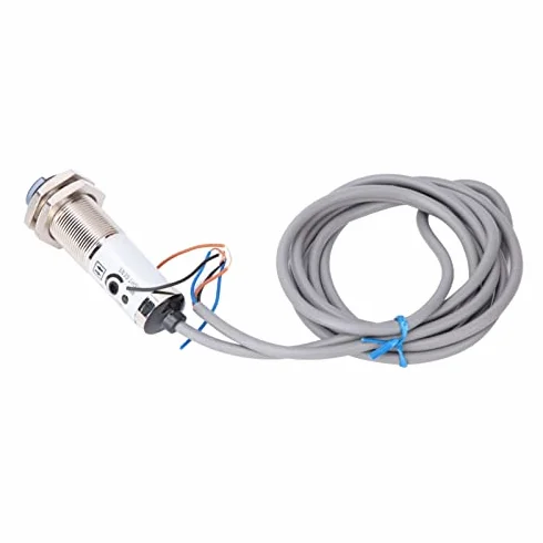 CDD-11N 10mm czujniki zbliżeniowe na podczerwień Cylinder fotoelektryczny czujnik odblaskowy NPN NO 4-przewodowy 12-24VDC 300mA