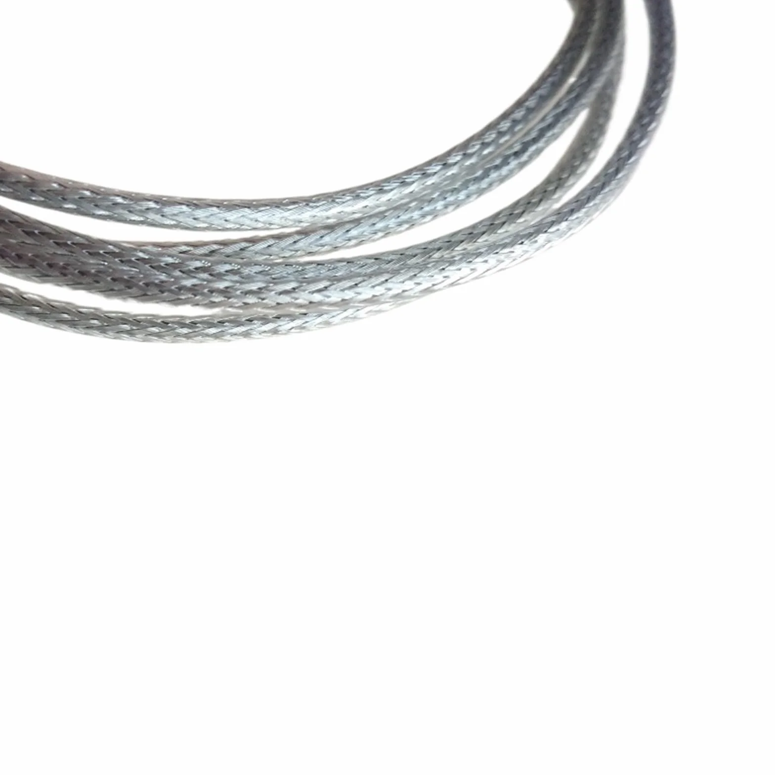 Elastyczny kabel do oświetlenia wiszącego, cynowany kabel miedziany pleciony, 0,3 mm, 30 m