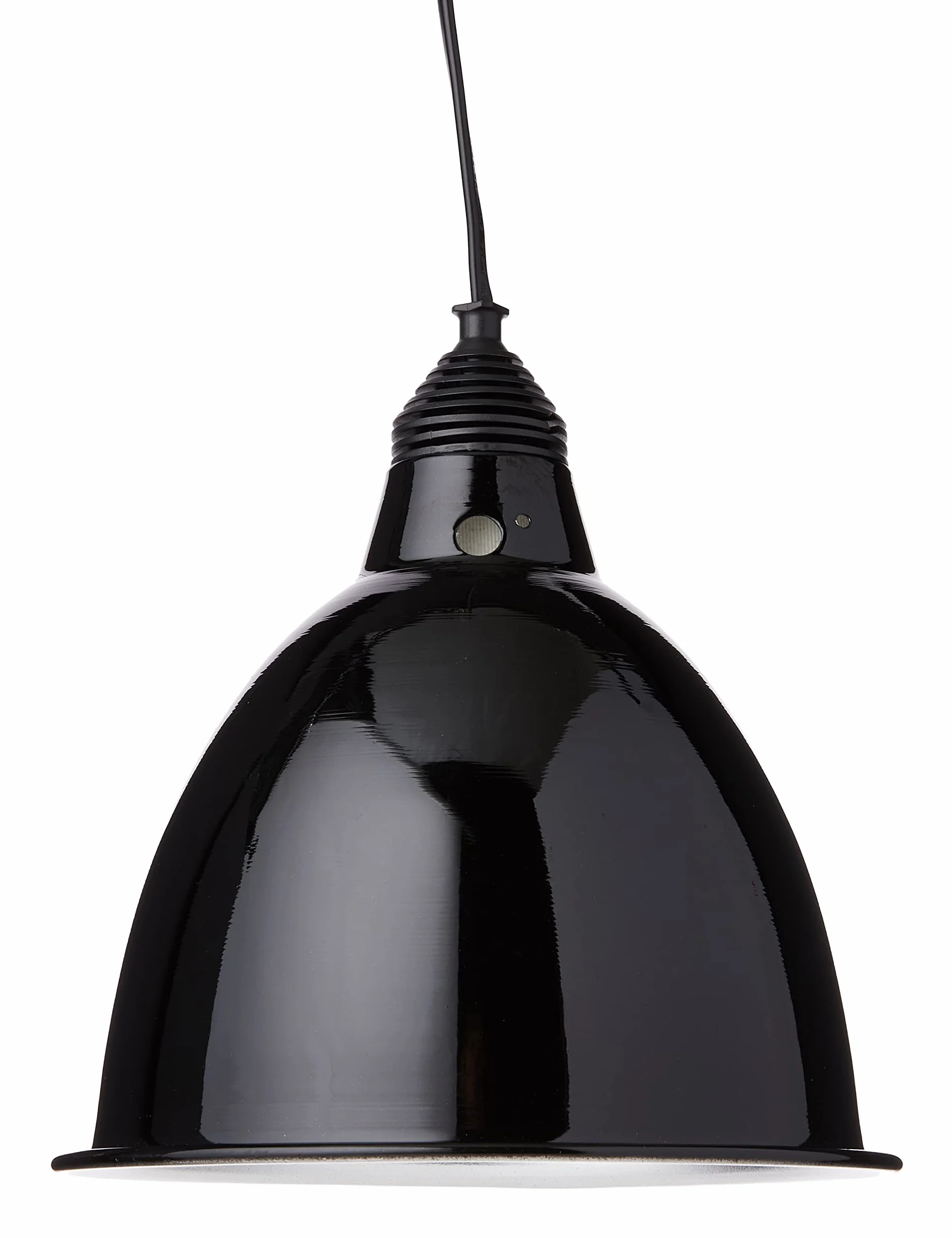 Exo Terra Reptile Dome, aluminiowa lampa reflektorowa, odporna na wysokie temperatury oprawka porcelanowa, nadaje się do lamp do 160 W, oprawka E27, czarna