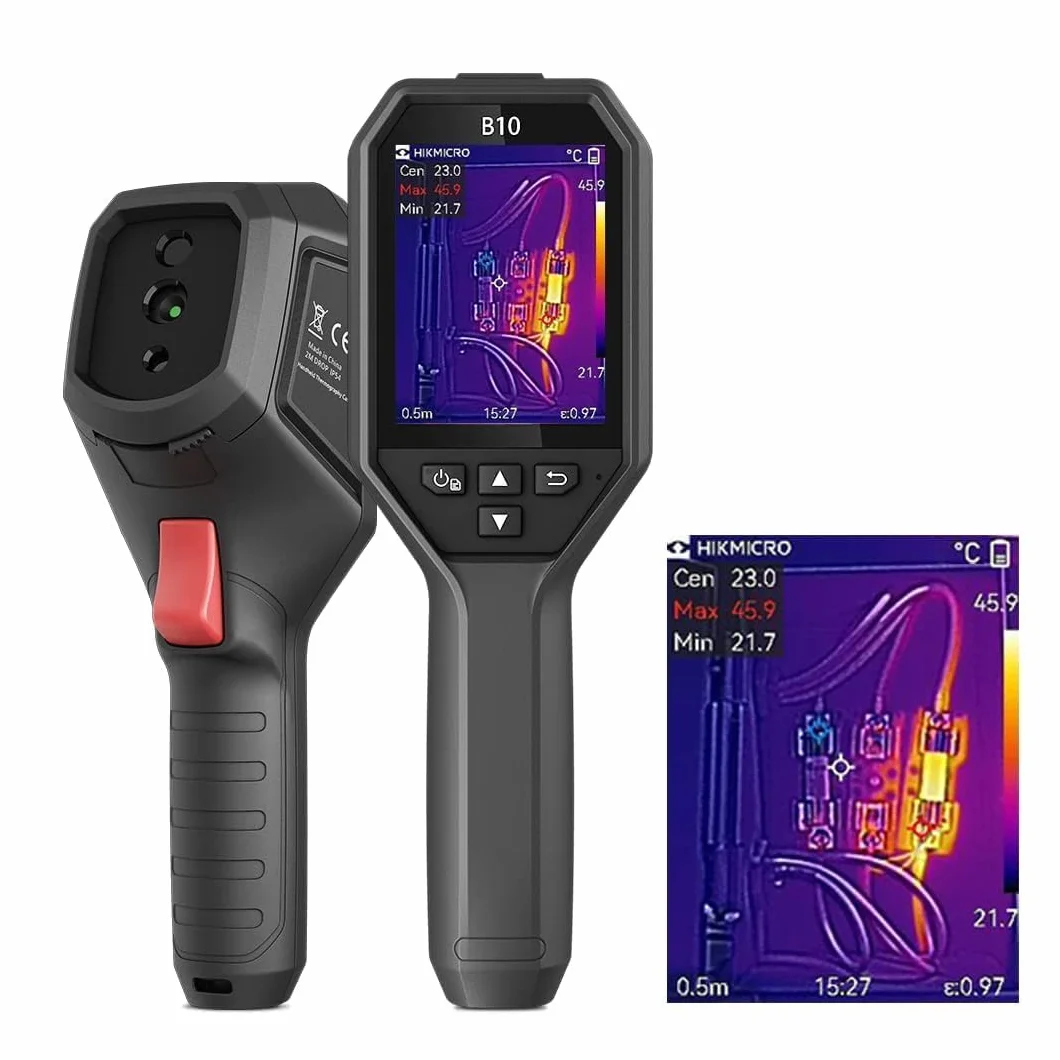 HIKMICRO B10 Kamera termowizyjna 256x192 IR 2MP 25Hz 3.2" LCD IP54 -20°C~550°C