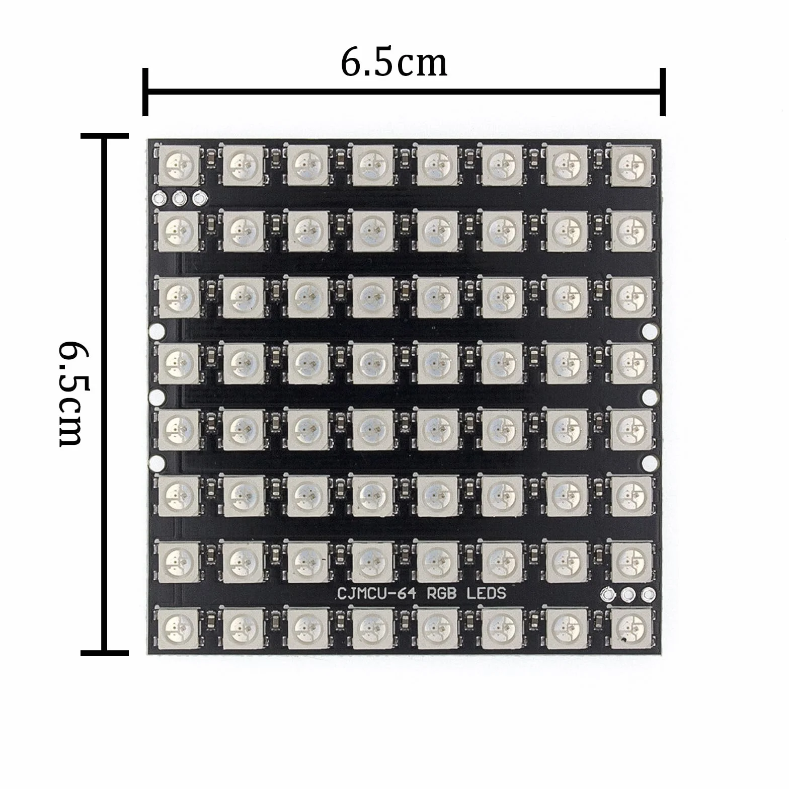 Panel matrycowy U 64 LED CJMCU-8 x 8 moduł WS2812 5050 RGB sterownik kolorowe światło Arduino Raspberry