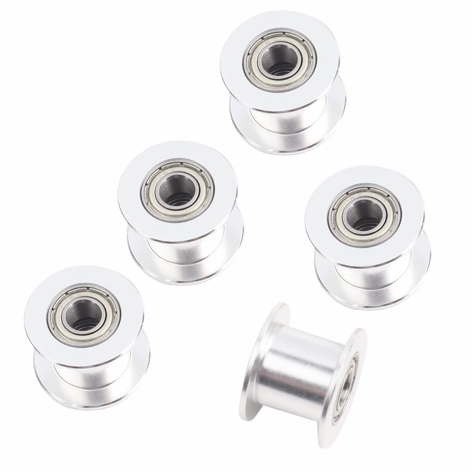 Yosoo Bezzębne koło pasowe 2GT do drukarki 3D Pasek rozrządu 10 mm 5 sztuk