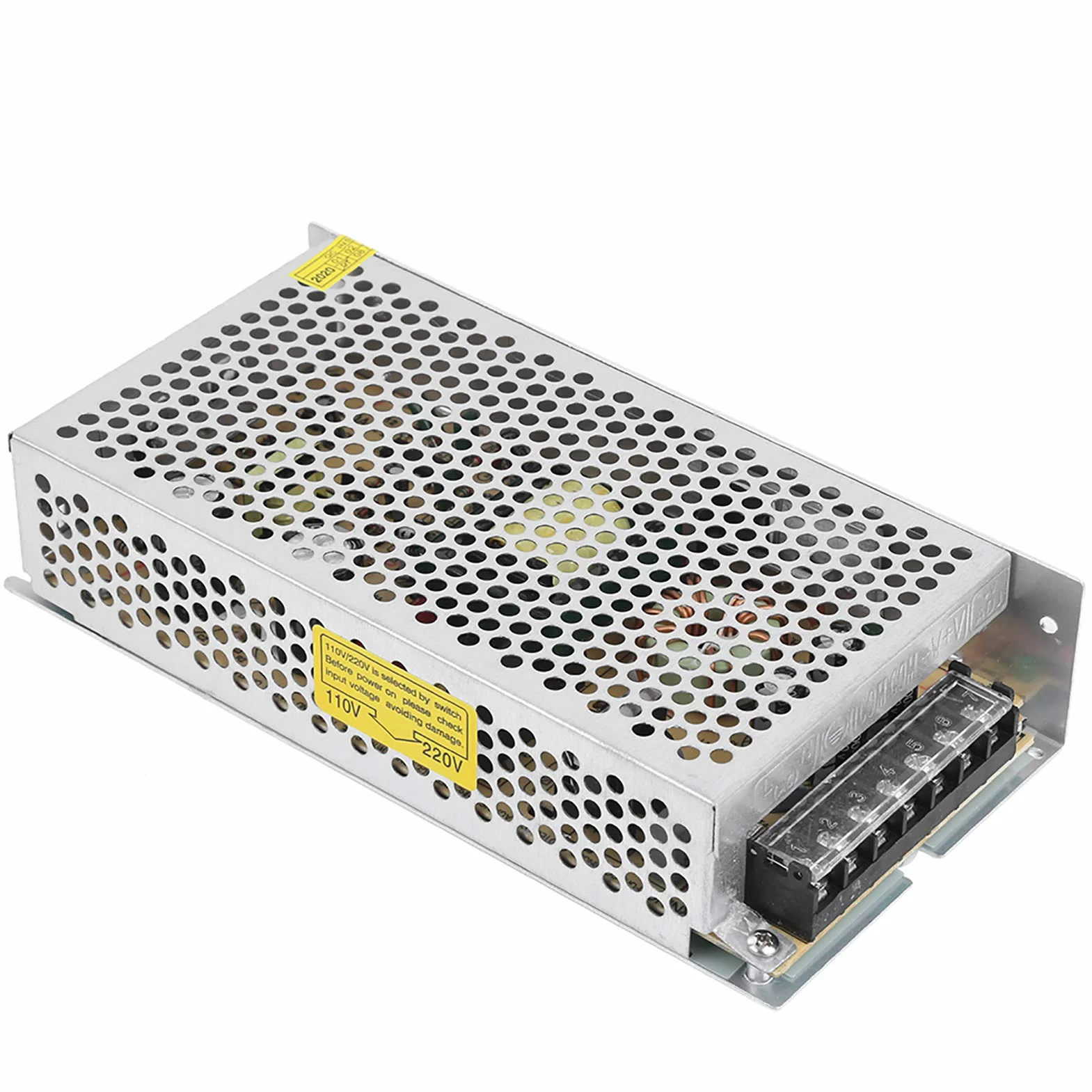 Zasilacz impulsowy, zasilacz LED DC 5V do sprzętu monitorującego system bezpieczeństwa (S-100-5 (5V / 20A / 100W) AC110/220V ± 15%)